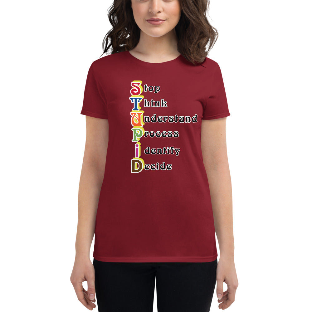 Women's short sleeve t-shirt