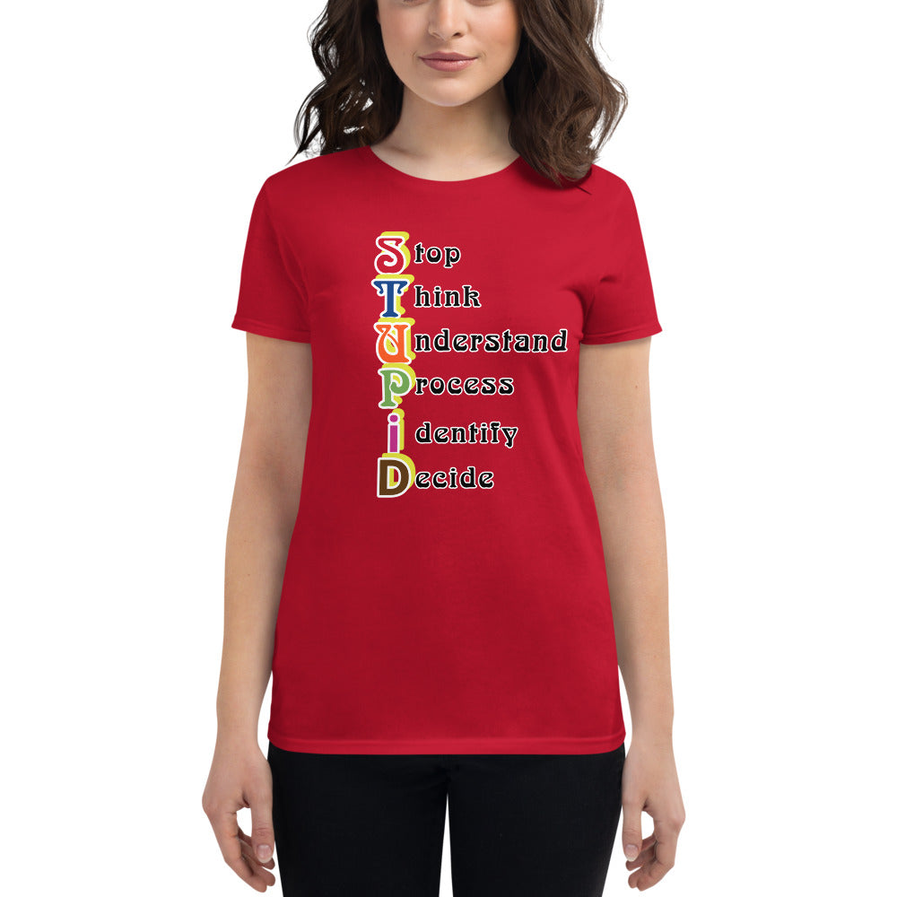 Women's short sleeve t-shirt